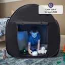 Sensory Play Tent | Calming Hideout for Kids | Sensory Den | Pop-up | Blackout | Indoor Tent | Easy to Setup | Helps with: SPD, Anxiety, ADHD, Autism & More | Single Size, Small