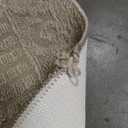 39x20inch Anti Fatigue Kitchen Rug Mats are Made of 100% Polypropylene Half Round Rug Cushion Specialized in Anti Slippery and Machine Washable,Beige