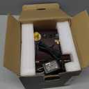 Watch Winder for Single Automatic Watches Solid Wooden Box with Mabuchi Motors (Brown - 5 Modes)