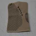 Physix Gear Knee Compression Sleeve for Men & Women - Best Compression Knee Brace for Walking, Running, Gym, Basketball, Weightlifting,Workout, Sports - Knee sleeves Support Compression & Stability (XL, Beige/Black)