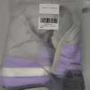 AOFITEE Dog Coat, Warm Dog Jacket, Reflective Winter Coats for Medium Dogs, Turtleneck Dogs Winter Jacket with Harness Built in, Waterproof Windproof Pet Fleece Vest Puffer Jacket, Lilac M