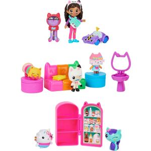 Gabby’s Dollhouse, Surprise Pack, ( Exclusive) Toy Figures and Dollhouse Furniture, Kids Toys for Girls and Boys Ages 3 and up