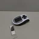 Mini Plug in Heater, Portable Wall Space Heater with Remote, Small Wall Outlet Heating with Adjustable Thermostat and 12H Timer, LED Display for Home Office Bathroom Indoor Use (Ivory)