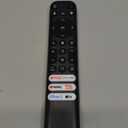Replacement Only for T-C-L Google TV Remote Control,RC813 Remote Compatible with T-C-L QM8/QM7/S5/S4/S3/Q7/Q6/Q5 4K UHD HDR LED QLED QD-Mini LED Full-HD Smart TVs(Not for Fire&Roku TVs)