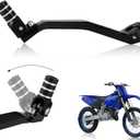 Motorcycle Gear Shifter Shift Lever Folding Tip CNC for YZ125 YZ85 02-25 YZ250 05-24 YZ65 18-24 YZ125X 17-23 YZ250X 16-23 YZ125G YZ250G 16 TTR 230 25-09 Hawk 250 Dirt Pit Bike, Black