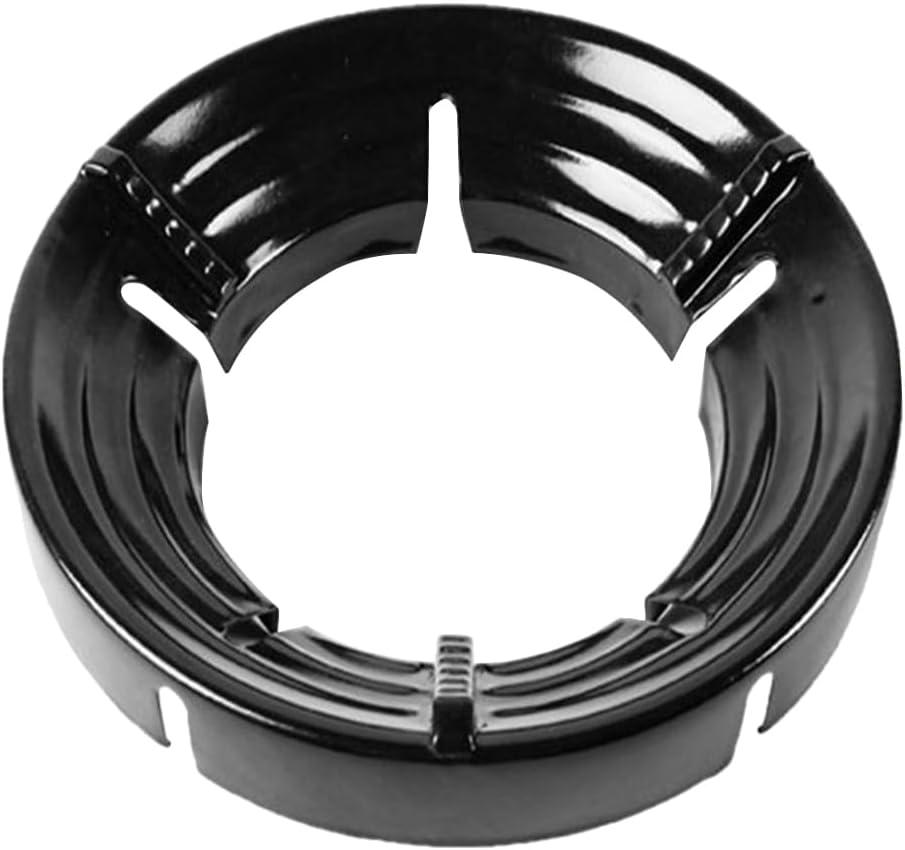 Energy-Saving Enamel Gas Stove Cover with Five Slots Windproof Gather Fire Hood for Home Restaurant and Outdoor Cooking Durable Stove Protector