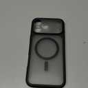 TOCOL for iPhone 17 Pro Max Phone Case, Compatible with Magsafe, Full Camera Protection, Built-in Magnetic Ring, Translucent Matte for iPhone 17 Pro Max Case 6.9 inch (Black)