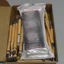 Fullhawl 60 Sets Christian Gift Bulk Religious Jesus Love You Bamboo Pen Bible Verse Card Bookmark Scripture for Church Members, Teacher Employee Sunday School Easter Mother Day (Wood Color)