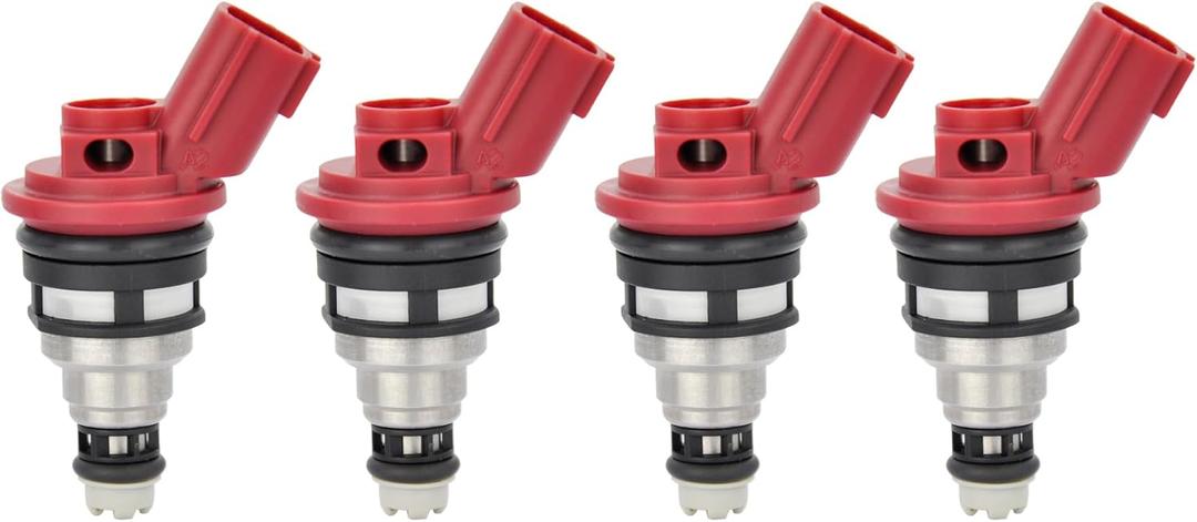 4pcs Fuel Injectors Replacement for 1993-1999 Nissan Altima 1991-1998 240SX 2.4L L4 1994 1998 1999 Sentra 1995-1998 200SX Infiniti G20 2.0L L4 94-96 300ZX 1993-1997 Infiniti J30 3.0L