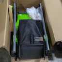 Greenworks 40V 21" Brushless Cordless (Self-Propelled) Lawn Mower (LED Headlight + Aluminum Handles), 5.0Ah Battery and Charger Included (75+ Compatible Tools)