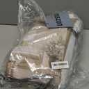 Tan Brown Pleated Linen Blackout Curtains 90 Inches Long for Bedroom Living Room Pinch Pleat Black Out Thermal Insulated Ring Hooks Back Tab Room Darkening Drapes Coffee Color Curtains with Liner (40"W x 90"L (Pack of 2))