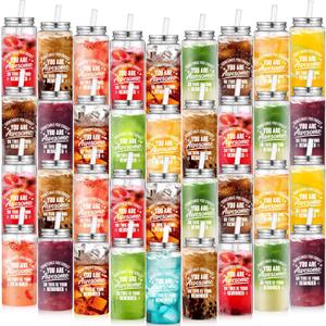 Pickmesh 36 Pcs Employee Appreciation Gifts Plastic Cups Bulk 13.5 oz Thank You Reusable Tumblers for Staff Team Coworker Inspirational Drinking Mugs with Lid Straw for Women Teacher Nurse(Sometimes)