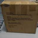 Plustool 8 Pack Matte Black Door Handles, Passage Door Levers for Hallway & Closet, Interior Keyless Door Knobs Heavy Duty Square Non-Locking Handlesets(2.0lb), Reversible for Left & Right Sided Doors