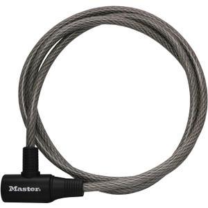 Master Lock Cable Lock, Keyed Bike Lock, 6 ft. Long, 8154DPF