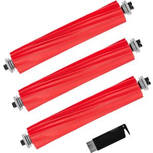 3 Roller Replacements Compatible with Roborock S7 Series, S7 Max Ultra, Q7 / Q7+ / Q7 Max / Q7 Max+, Qrevo/Qrevo S/Qrevo Pro, QV 35S / QV 35A Main Brush Replacement