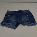 Women's Casual Summer Denim Shorts Mid Waisted Stretchy Ripped Jean Shorts with Pockets, Medium
