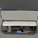 AQQA Quiet 30-50 Gallon Fish Tank Filters - Auto Start Hang on Back Aquarium Filter, Adjustable Flow, Deodorization Decontamination Filter System AQ168 (8W 200GPH)