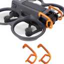 Gimbal Bumper Guard for DJI Avata 2 Aluminum Alloy Gimbal Protect Bar Lens Anti-Collision for DJI Avata 2 Accessories (Red)