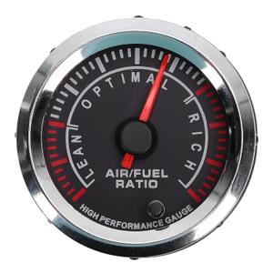 Fuel Gauge, Wideband O2 Sensor Kit, Plastic Digital LED Display Air Fuel Ratio Gauge Air Fuel Ratio Tuning with User Manual for Engineer Car