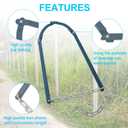2 x Fence Fixer, Manual Fence Repair Retainer, Maintenance Tool of Livestock Fence Lines, Suitable for Barbed Wire, Cowshed Farm, Horse Fence, Garden Lawn Fence