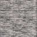 SAFAVIEH Washable Rug Outdoor Beach House Collection - 4' x 6', Black & Beige, Non-Shedding & Easy to Clean, Ideal for Patio, Backyard, Mudroom (BHS424Z)