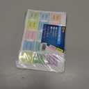 4 x Redi-Tag Bible Tabs, Bible Tabs for Men and Women, Printed and Customizable Bible Labels, Bible Annotation Kit, Pastel Colors, 75 Pack (1002456)