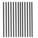 26 Pack Deck Balusters 32-1/4'' Bow Baluster, Black Metal Deck Spindle and Stairs Railing with Screws,Hollow Rectangle Deck Balusters for Deck Railing Porch