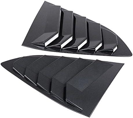 PIUGILH for CR-V Style Rear Side Window Louvers Air Vent Scoop Shades Cover Blinds for Honda CR-V 2021 2020 2019 2018 2017 2016