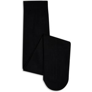 Danskin Girls' Dance Student Footed Tights (Black)
