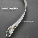 3 x Retractable Clothesline Indoor Outdoor Clothesline - Clothes Line Retracting Indoor Outdoor Laundry Line - Wall Mounted Heavy Duty Windproof Non Sag Non Slip RV Clothing Clothes Drying Rack (Circle Black)