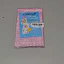 COQOFA 100 Pcs Star Printed Sealable Gift Wrap Cello Cellophane Bags Self sealing Adhensive Treat Bags Party Favor bags (5x7inch, Pink)