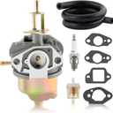Carbhub EA190V Carburetor for Subaru EA190V EA175V Pressure Washer Carburetor Manual Choke for Subaru EA190VS Robin EA190VS5050 Vertical Engine for Yamaha MA190 for Powerstroke PS80312E Power Washer