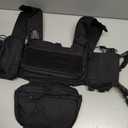 Tactical Chest Mini Rig 1000D Quick Release Multifunctional Tactical Vest Outdoor with Multi-Pockets