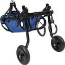 Small Dog Wheelchair for Back Legs - Adjustable Mobility Aid for Disabled Pets, Leg Brace and Hip Support