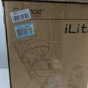 Gromast Compact Fold Baby Stroller, Lightweight Travel Toddler Stroller with One-Click Fold, Extendable UPF50+ Canopy, Cup Holder, UV Protected and Waterproof, One-Hand Folding - Gray