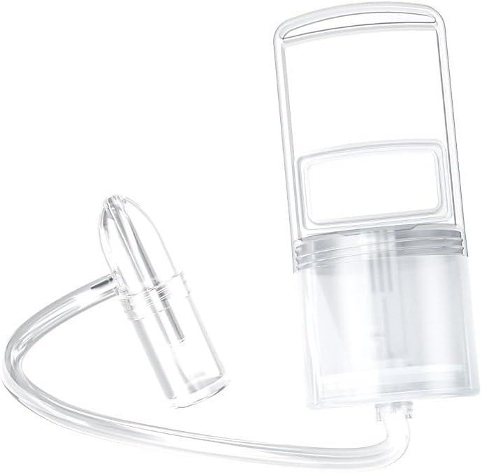 Nasal Aspirator for Baby, Portable Hand Puller Nose Sucker, Quiet Suction Easy to Operate | Reusable | Soft Silicone Nose Cleaner for Fast and Effective Relief of Nasal Congestion in Infant