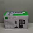 Food Chopper, 4 Cup Mini and Fast Food Processor, Electric Meat Grinder with 2 Speed, 4 Stainless Steel Blades, and Whisk, 400W Power for Chopping, Mixing, Emulsifying, Puree and Whisking, BPA-Free