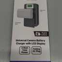 ZGEAR - Universal Camera Battery Charger W/LCD Charge Display