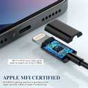 AI Translation Wired Earbuds Real Time - 164 Languages Translator Lightning Headphones & Earphones, Audifonos Traductores Ingls Espaol Ear Buds Compatible with iPhone 14 13 12 11 Pro Max Plus-2Pack