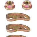 Upper Control Arm Alignment Cam Bolt Kit Enhanced Compatible with 99-18 Chevy Silverado 1500 Suburban Avalanche 2500 GMC Sierra 1500 2WD 4WD Fit Hummer H2 H2T Bolts 1.5 Suspension Kits