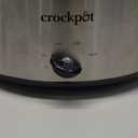 Crock-Pot 7 Quart Oval Manual Slow Cooker, Stainless Steel (SCV700-S-BR), Versatile Cookware for Large Families or Entertaining