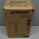 JOYMOOP Mop and Bucket Set with Wringer, Flat Mops for Floor Cleaning, Wall Mop Cleaner with Long Handle, Hardwood Floor Mop with 4 Microfiber Pads