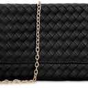 U+U Crossbody Bags for Women, Small Bag with Removable Chain, Card Slots & Phone Pocket - Lightweight Purse Wallet (8 Colors)