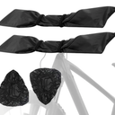 2-Piece Bike Cover for Handlebar,Easy to Install and disassemble.2P-Standard / 1P-Large Bicycle Handlebar Cover Waterproof