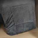 SLIGUY Reading Pillow Extra Large 31" Bed Rest Pillow with Detachable Neck Roll for Sitting in Bed or Couch Adult Back Pillow for Watching TV/Gaming/Relaxing