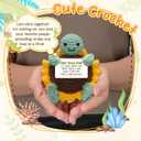 HEXMOZ Employee Appreciation Gifts for Coworkers - Handmade Collectible Turtle Team Gifts for Employees from Boss - Christmas Thank You Gift for Team Leader, Staff, Work Bestie, Member