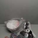 FEMILA 48" Billiard Light, Red Pool Table Light for 7ft/8ft Table, 4-Light Kitchen Island Lights with Hammered Metal Shades,Modern Chandelier for Game Room, Dining, Bar, 4FG60-4LP RED