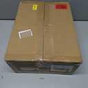 HUANUO Triple Monitor Mount for 17 to 32 inch Screens, Adjustment Gaming Triple Monitor Stand with Swivel, Tilt, Rotation, Clamp & Grommet Kit (Black)