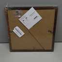 Wood 10x10 Picture Frame with 8x8 Mat Deep Brown, Display 8x8 with Mat or 10x10 Without Mat, Wood 10 by 10 Photo Frame, 10 x 10 Frame for Wall Hanging Display, Deep Brown