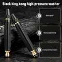 2026 New Jet Nozzle PowerWasher for Garden Hose, 2Pcs Garden Hose Nozzle High Pressure PowerfulCleaning Spray Evenly, High Pressure Hose Nozzle for Car Washing (Pacifier Interface)